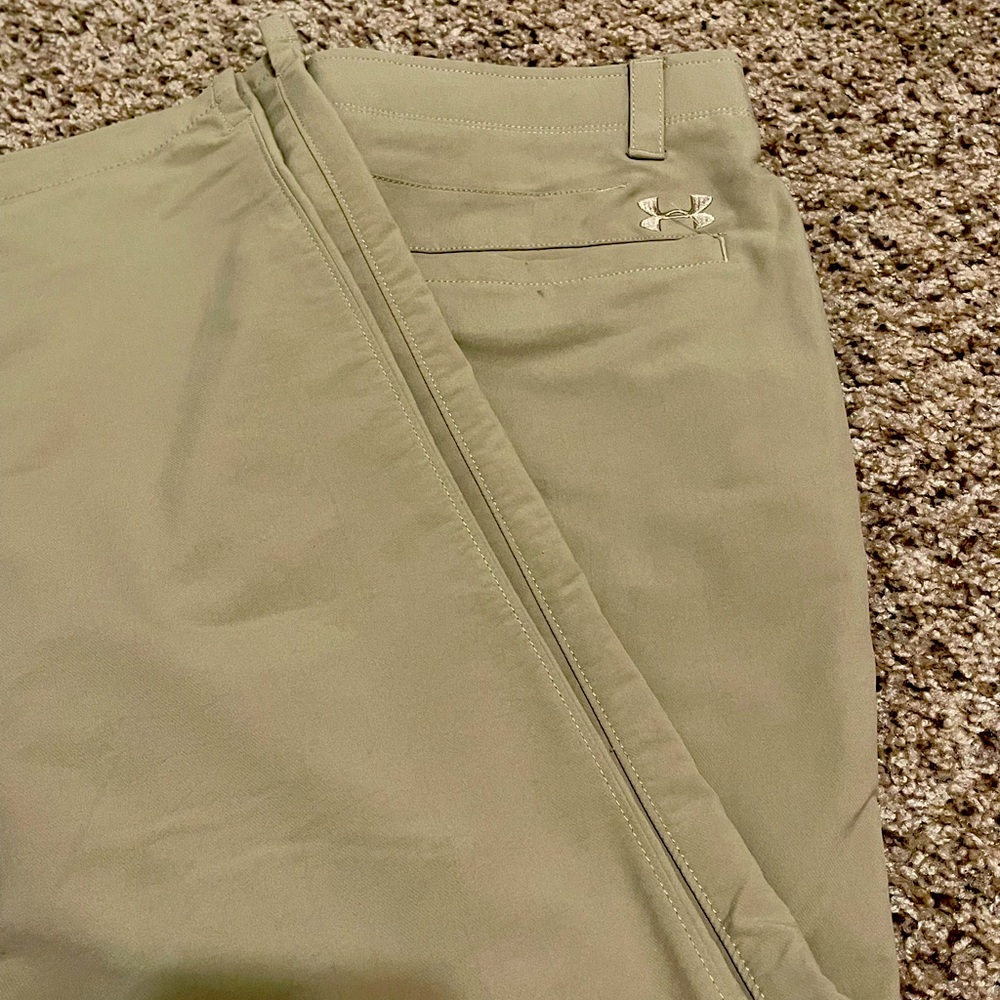 Khaki under armour pants